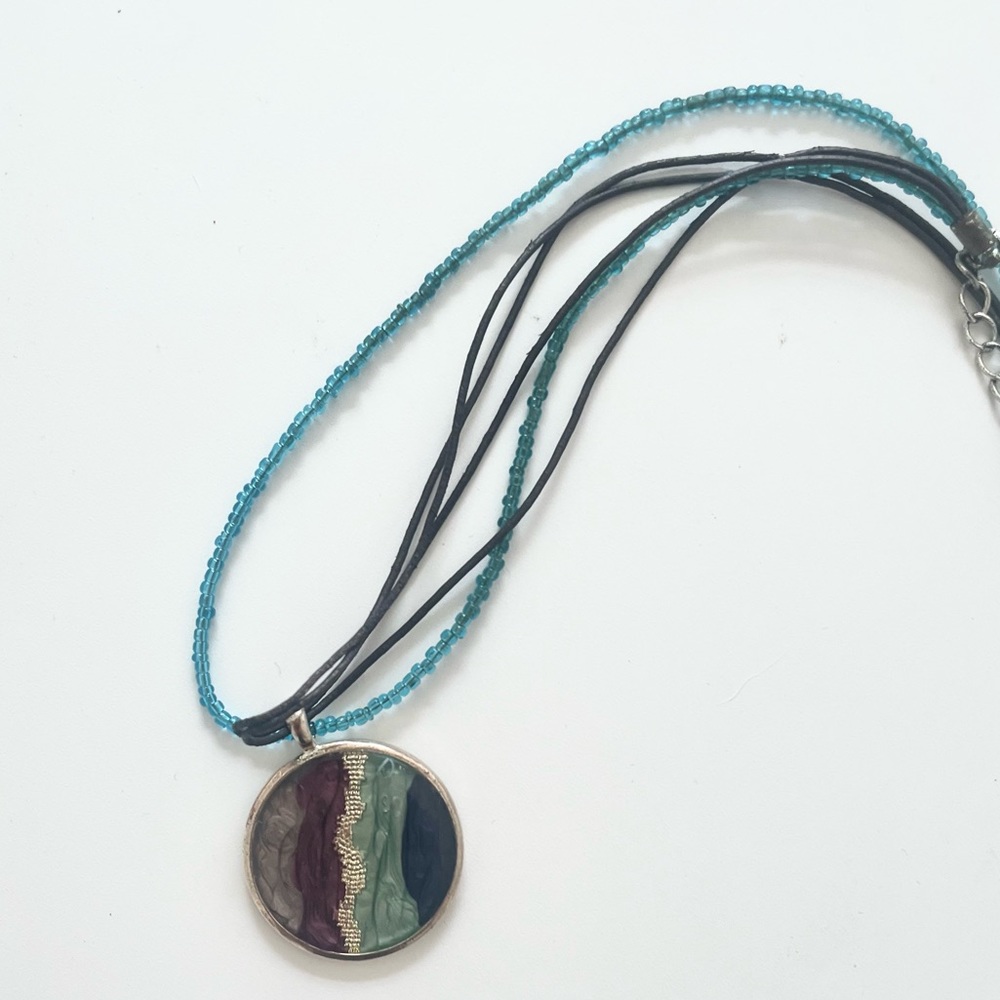 Glass Beaded Necklace